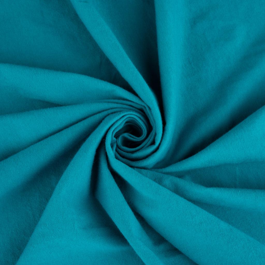 Travel Crib Light (Fits BabyBjorn) - Teal Jersey Knit - Fitted